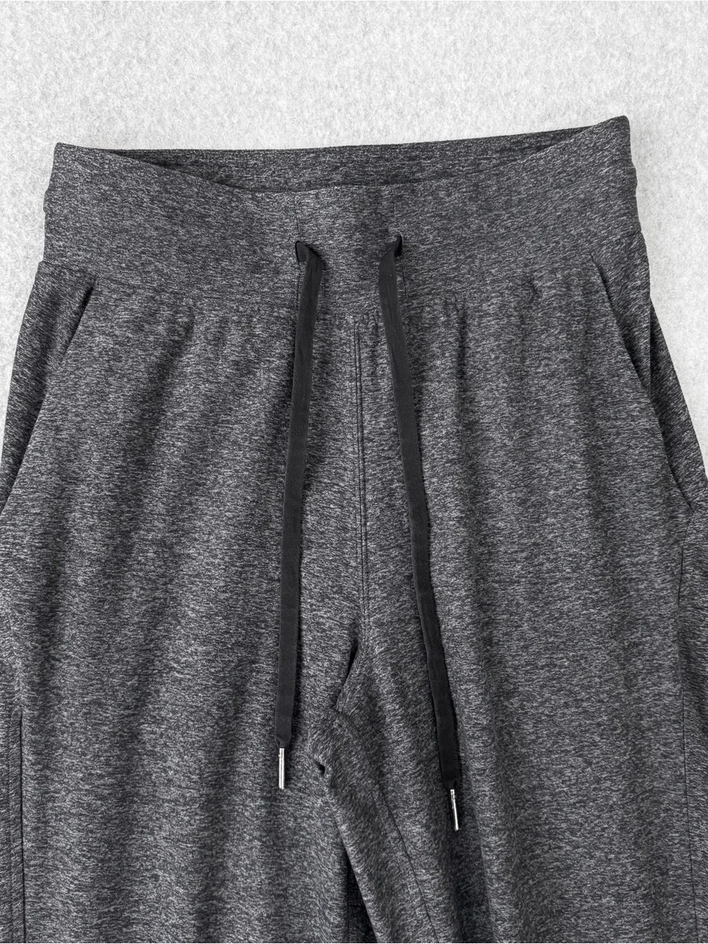 Lululemon Jogger Pants Size 4 Gray W6BYMS Ready to Rulu High Rise Cropped